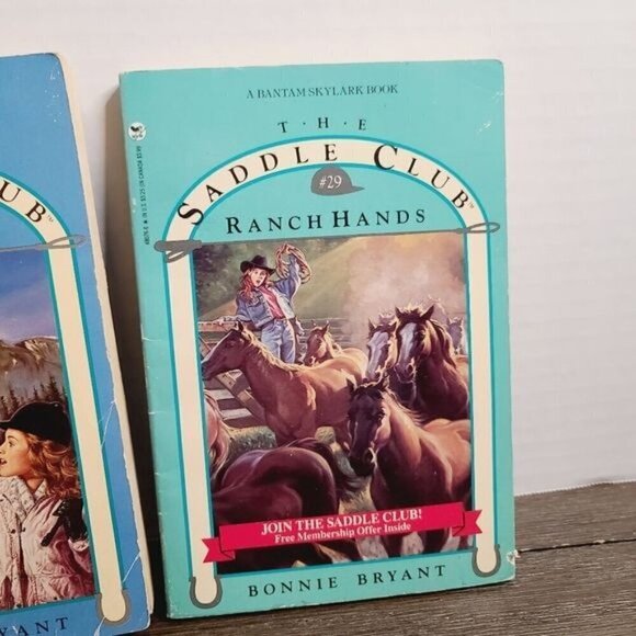 Vintage 90s The Saddle Club BY Bonnie Bryant #29 #20 Book Bundle - Picture 5 of 12